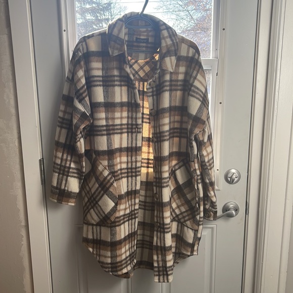Plaid Shacket - Picture 2 of 3
